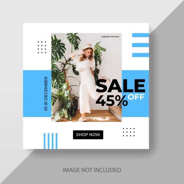 Fashion Discount Social Media Post