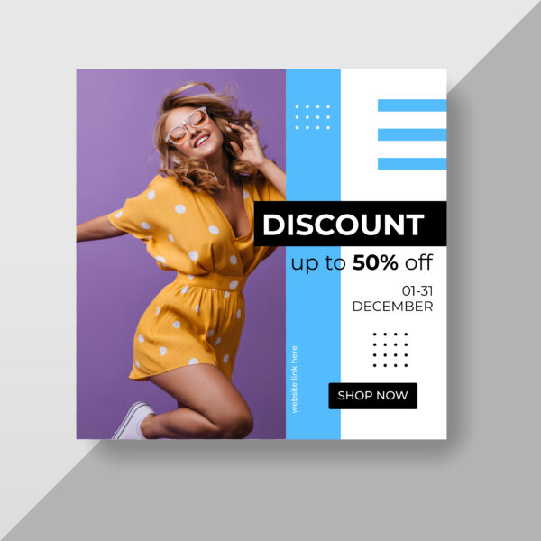 Fashion Discount Social Media Post