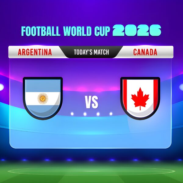 Fifa World Cup 2026 Match Day Graphic Scoreboard