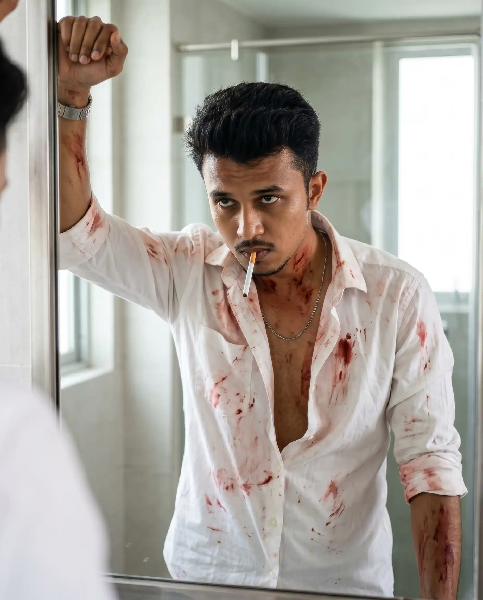 vertical mirror selfie photograph_11zon